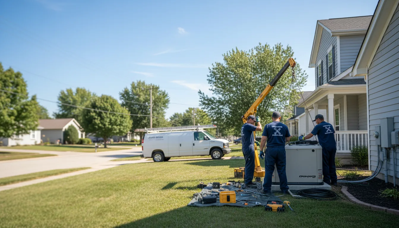 Generator Installation in Sesser, IL near me